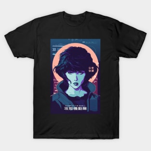 Ghost In The Shell - Major Motoko Kusanagi Japanese Anime T-Shirt